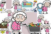 Grandmother ~ Cartoon Character Set, a Person Illustration by The Toon Company (Thumbnail 12 of 12)