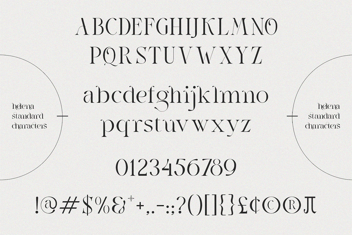 Helena - Modern Ligature Serif