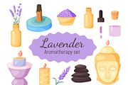 Aromatherapy lavender set, a Healthcare Illustration by Idressart (Thumbnail 1 of 5)