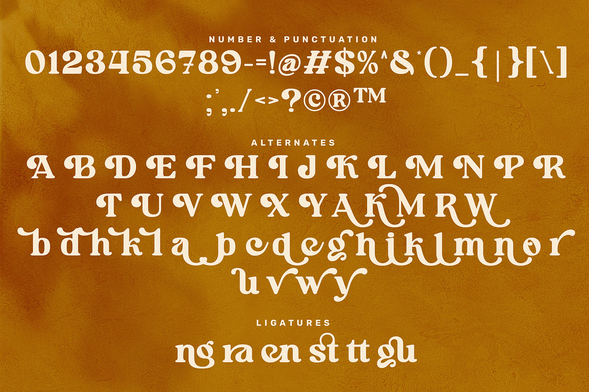 Maguen Modern Retro Display, a Sans Serif Font by Typetemp Studio (Photo 14 of 14)