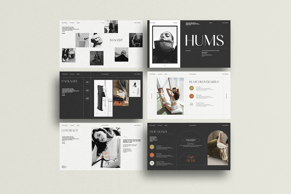 Hums Brand Proposal Template preview 8