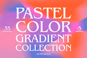 Pastel color gradient collection, a Texture Graphic by Visual Fear (Thumbnail 1 of 12)