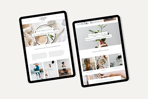 Squarespace 7.1 Template: Clean