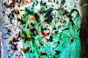 Deep blue abstract photo stock, an Abstract Photo by Manis recycle abstract