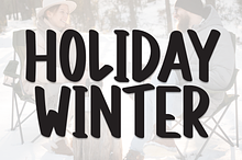 Holiday Winter | Script Font