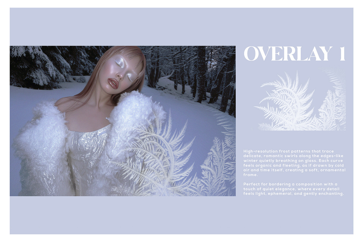 Ice Frost Overlays, a Texture Graphic by Kaleriia (Photo 2 of 17)