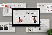 Skincare - Beauty Product Powerpoint, a Presentation Template by Deepslide Studio (Thumbnail 1 of 6)