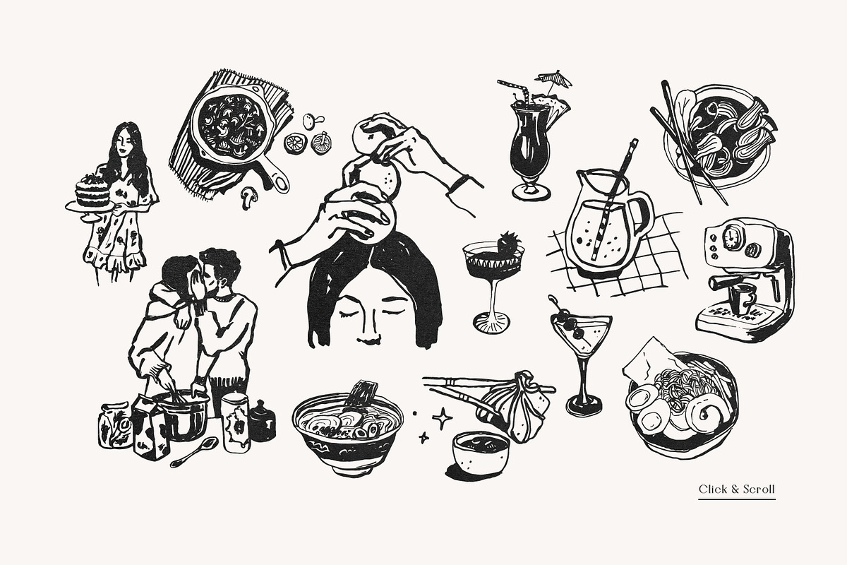 Food & Drinks Logo Kit, a Branding & Logo Template by iStar Design (Photo 25 of 27)