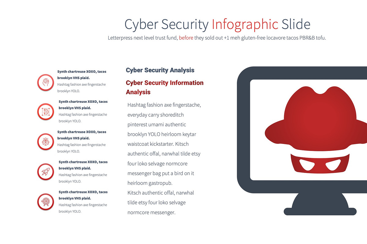 Cyber Security PowerPoint Template, a Presentation Template by Pulsecolor (Photo 5 of 10)