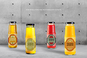 Fruit Juice Glass Container Mockup, a Cups & Container Mockup by Designertale (Thumbnail 3 of 8)
