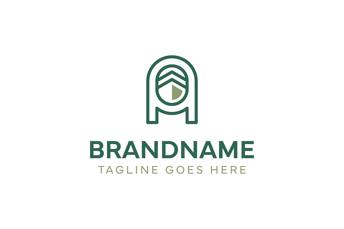 Letter A Kaaba Line Logo, a Branding & Logo Template by Pray Art Design Studio