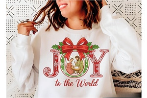 Joy to the World Png,Jesus Christmas, an Illustration by Designking