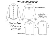 Women's Shirts, an Illustration by Art by Lin (Thumbnail 2 of 8)