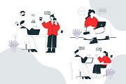 Premium Flat Illustration, a Work Illustration by Raytas Studio (Thumbnail 7 of 8)