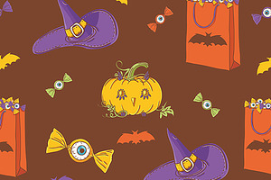 Halloween 4 Colorful Background