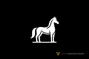 Modern Horse Geometric Logo, a Branding & Logo Template by Vectorium Studio (Thumbnail 2 of 3)