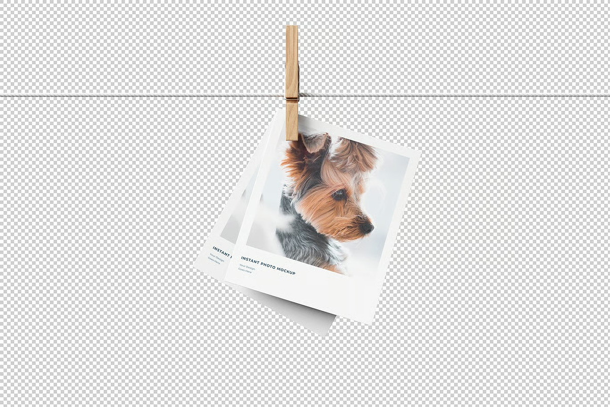 Instant Photo Mockup, a Product Mockup by zpackcreative (Photo 2 of 4)