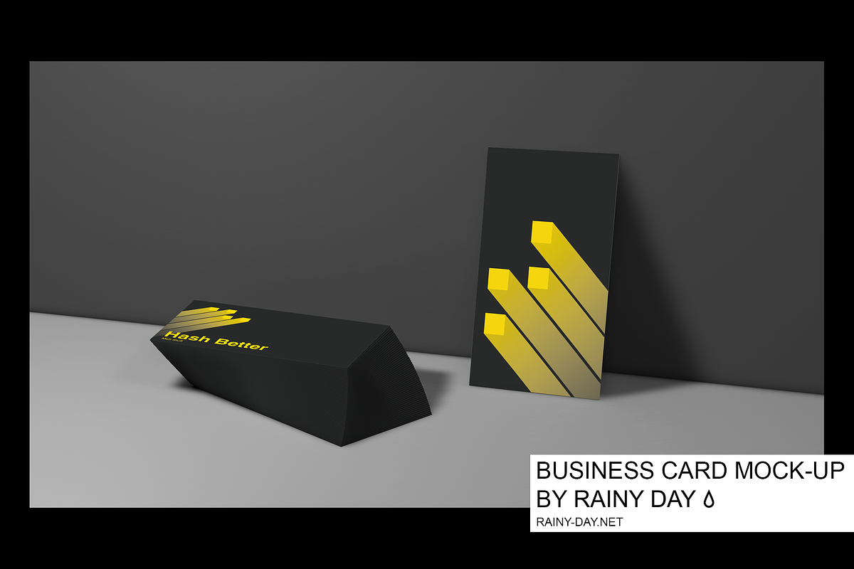 Business Card Mock-Up Stationary, a Stationery Template by Rainy Day (Photo 1 of 9)