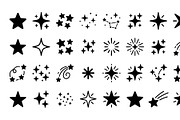 Hand Drawn Star and Sparkles Doodles, an Object Graphic by zahidhossainalif (Thumbnail 3 of 13)