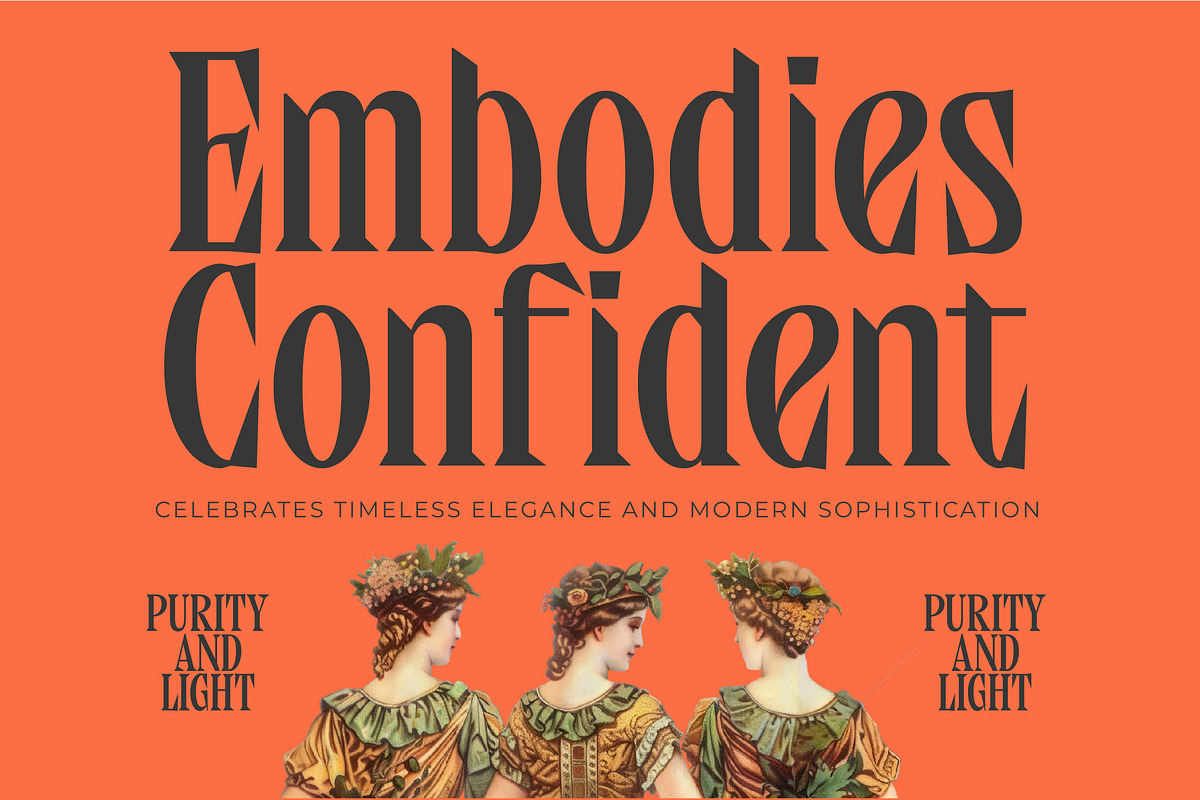 Qandera Modern Display Serif, a Serif Font by timelesstype.co (Photo 6 of 15)