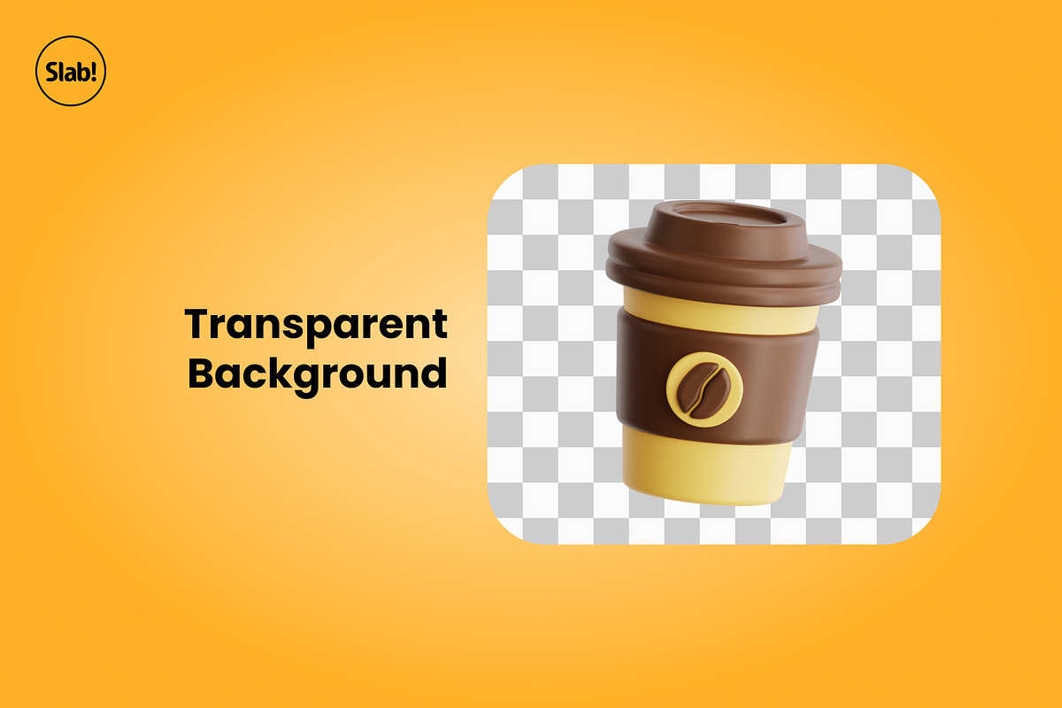 Food Delivery Service 3D Icon Set, a Food & Drink 3D Model by SLAB! Design (Photo 3 of 4)