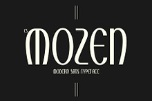 CS Mozen – Modern Sans Serif