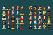 People. Flat vector set, a Healthcare Illustration by maximmmmum (Thumbnail 7 of 7)
