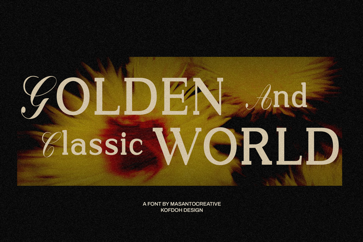 Kofdoh Elegant Serif Font Family, a Serif Font by kangfont Studio (Photo 6 of 10)