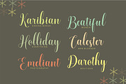 Chaster Script, a Script Font by Rhydan Studio (Thumbnail 4 of 7)