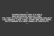 Rexako Brush, a Handwritten Font by QR Design Studio (Thumbnail 7 of 11)