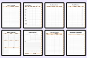 Digital 2025 Small Business Planner, a Stationery Template by Mustafiz (Thumbnail 7 of 11)
