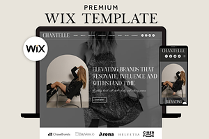 Premium Life Coach Wix Template