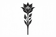 Simple Botanical Silhouettes, an Illustration by Gaye Art (Thumbnail 5 of 21)