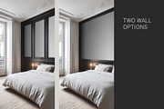 Paris Home | Bedroom No. 2 Mockup, a Household Mockup by Blixa 6 Studios (Thumbnail 5 of 8)