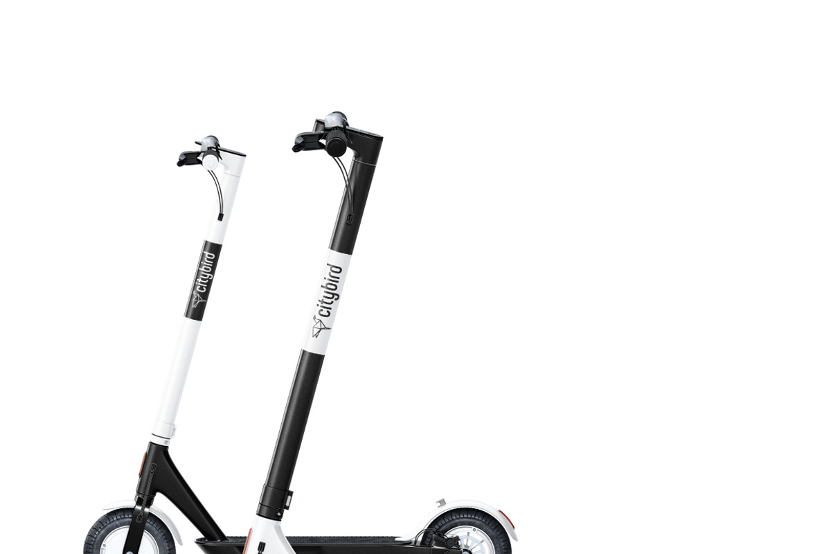 Electric Scooter Mockups Set, an Advertising Mockup by rebrandy (Photo 5 of 8)