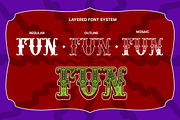 Wild Skullen - Slab Carnival Font, a Slab Serif Font by Brightone (Thumbnail 5 of 10)