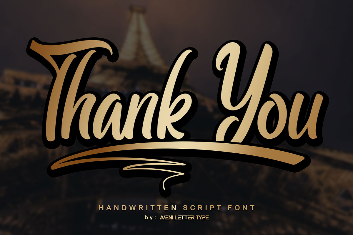 Ballmain | Handwritten, a Handwritten Font by Aveni Letter Type (Photo 11 of 11)