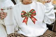 Red & Green Plaid Christmas Clipart, an Illustration by Sublimation Artist (Thumbnail 4 of 6)