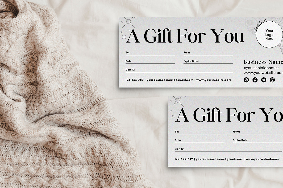 Printable Gift Certificate, a Templates & Theme by Snapybiz (Photo 12 of 13)