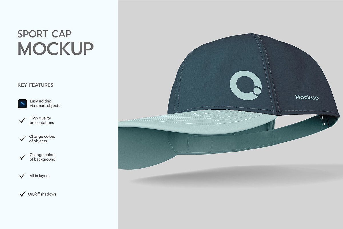 Cap Mockup, a Product Mockup by graphypix (Photo 4 of 4)