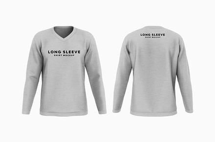 Long Sleeve Jersey Set Mockup | Shirt Mockups ~ Creative Market