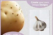 Vegetables - Photorealistic Bundle, a Food Illustration by Digital Dreamscaping (Thumbnail 4 of 4)