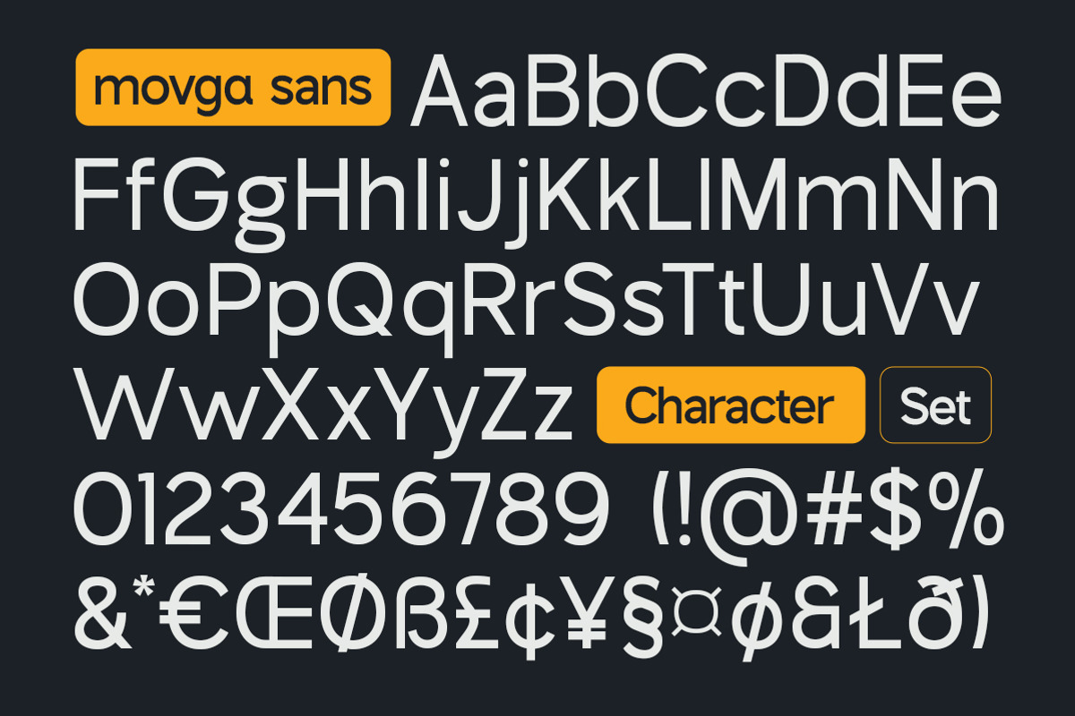 Movga Sans Grotesque Family, a Sans Serif Font by OV Type (Photo 2 of 13)