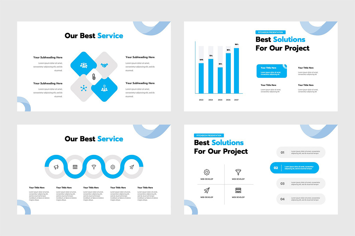 Pitch Deck Google Slide Template, a Presentation Template by TMint Creative (Photo 6 of 6)