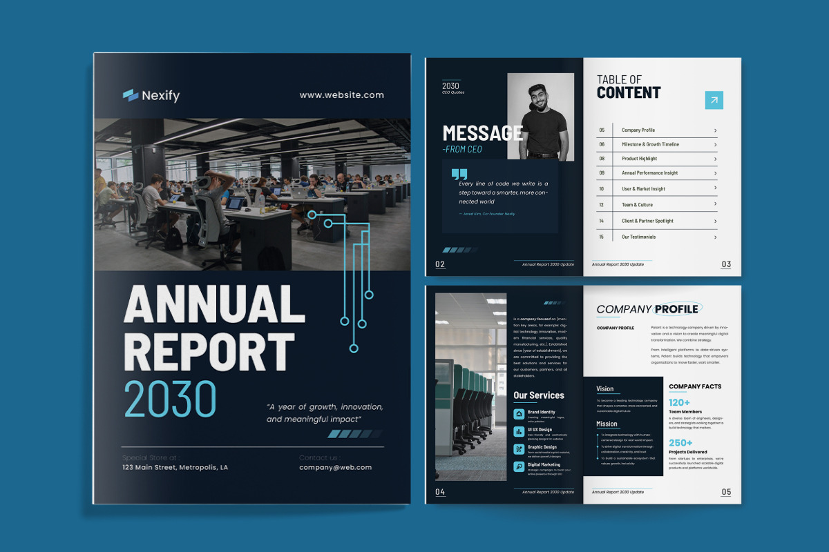SaaS Product Launch Annual Report preview 4
