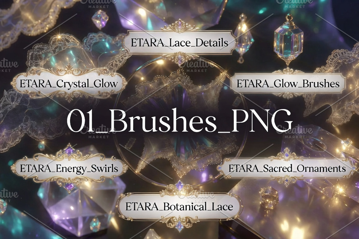 ETARA Magical Brush & Stamp Kit, a Brush Add-On by ETARA by Mea Hau (Photo 2 of 45)