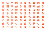 160 Shopping Material Design Icons, a Solid Icon by Creative Stall (Thumbnail 4 of 4)