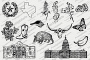 Texas vector clipart, an Object Graphic by FITALARTSNEDIGI (Thumbnail 2 of 6)