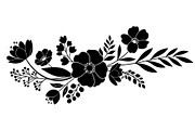 Floral Ornament Silhouette Bundle, an Illustration by BIPLOB EXPERT (Thumbnail 16 of 51)