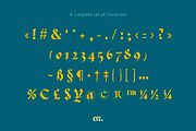 David Aubert, a Blackletter Font by TeGeType foundry (Thumbnail 6 of 6)